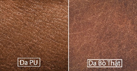 Da thật và da Pu có những cách phân biệt đơn giản - �n so sánh da thật với giá quyển menu bìa dada Pu một nguyên liệu khá phô biến trong ngành sản xuât thời trang và phụ kiện ngày nay.

Da Pu là một loại vật liệu da công nghiệp có độ bền cũng tương 